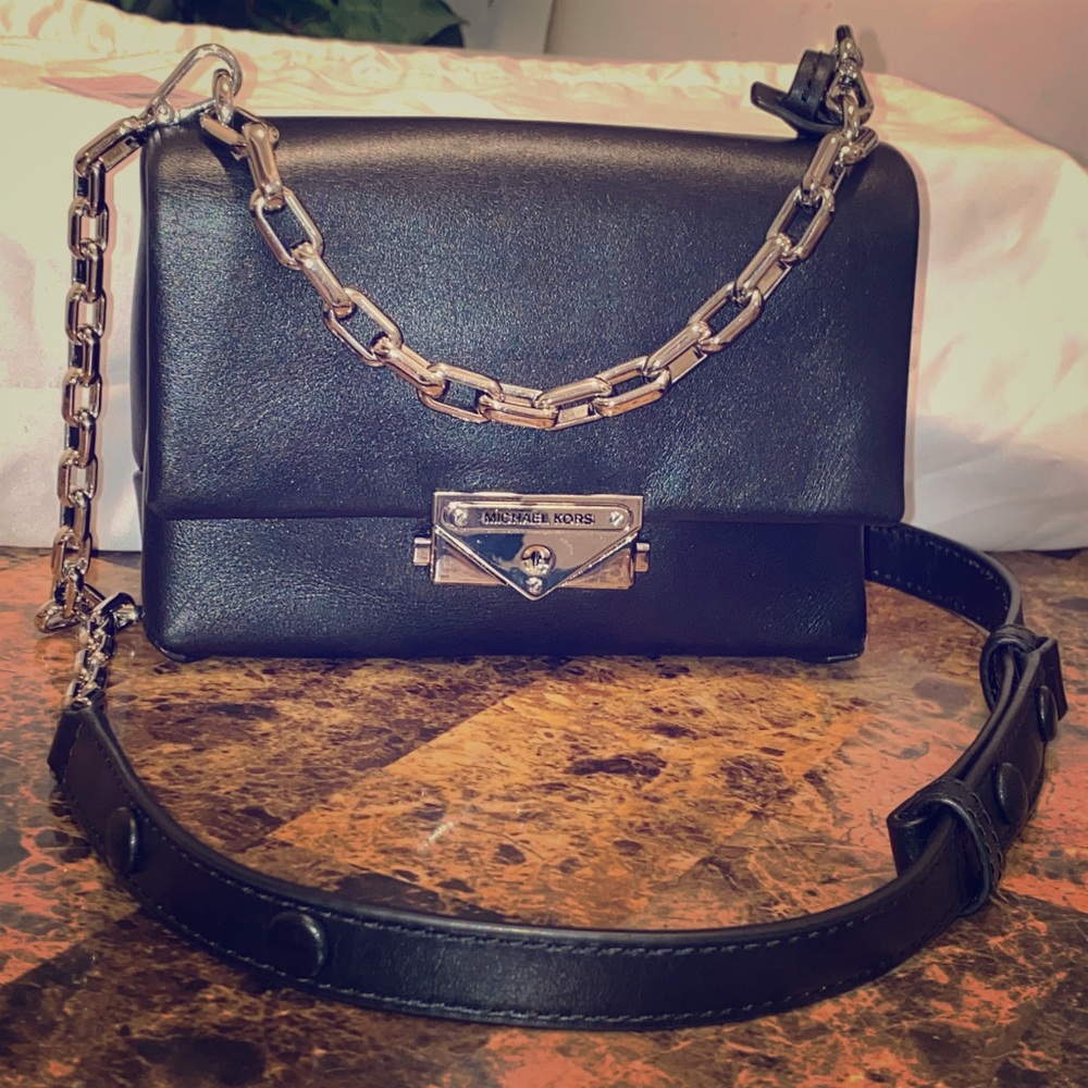 Michael Kors “CeCe” extra small leather crossbody